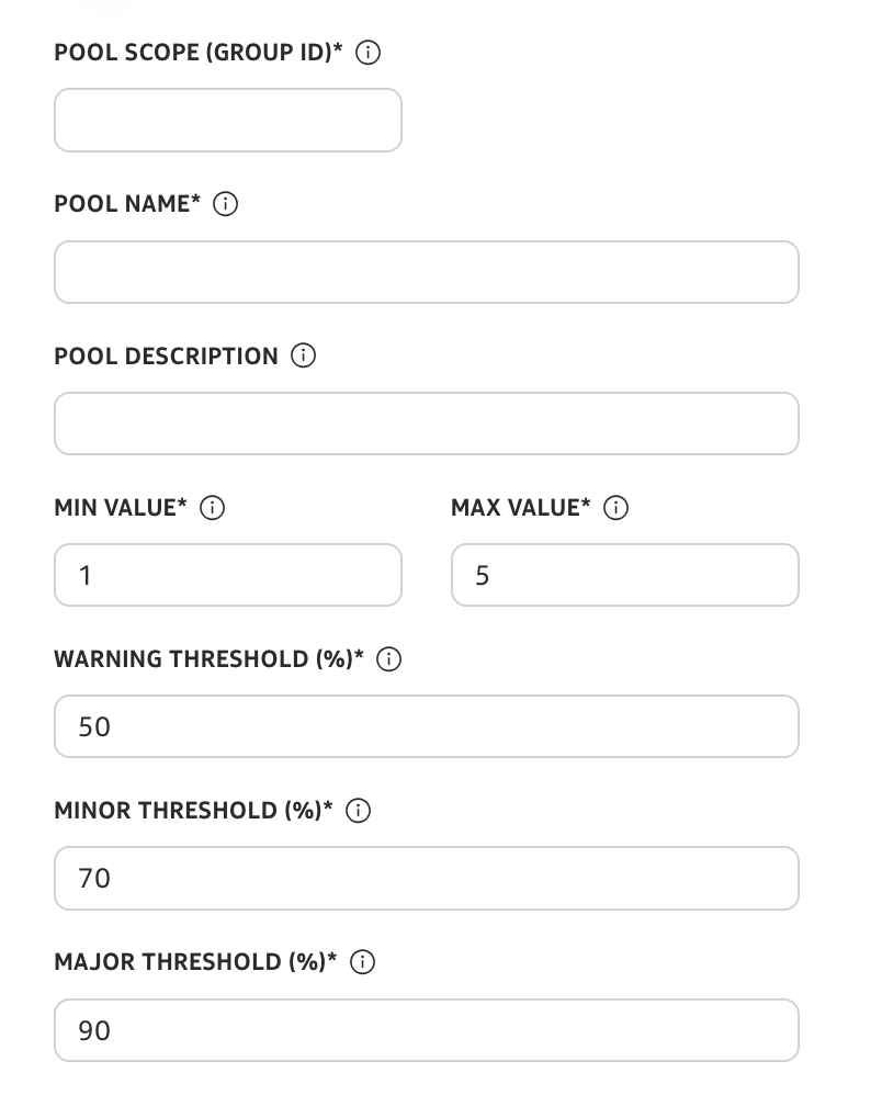 create-numeric-pool-with-threshold-policy form